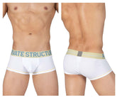 Structure privée MOUX4103 Mo Lite Mid Waist Boxer Couleur Blanc